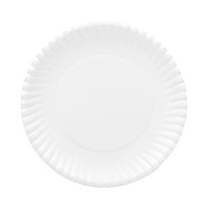 GOLD LABEL COATED PAPER PLATES, 9" DIA, WHITE, 120/PACK, 8 PACKS/CARTON by AJM Packaging Corporation