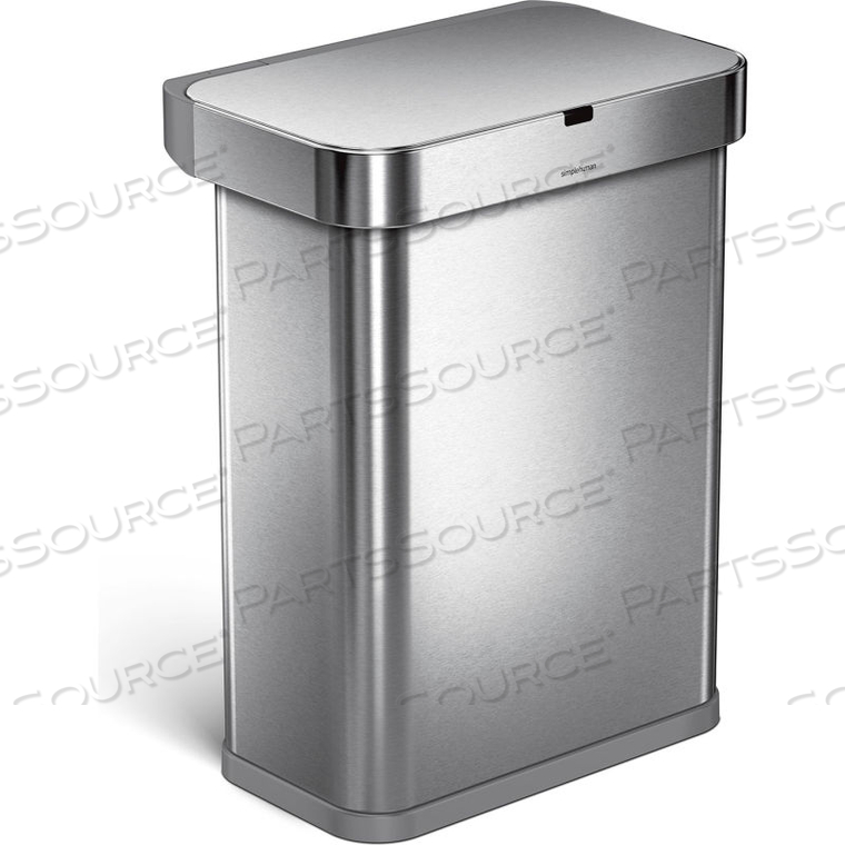 RECTANGULAR SENSOR TRASH CAN WITH VOICE & MOTION CONTROL 