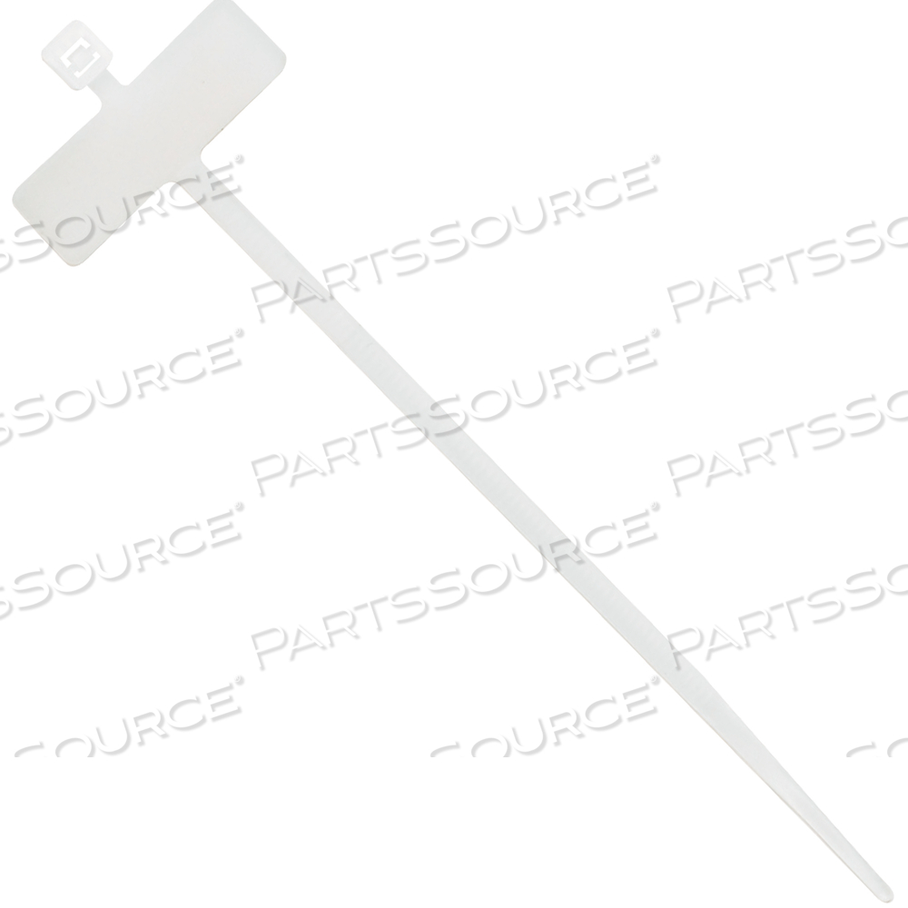 IDENTIFICATION CABLE TIES, 4", NATURAL, 1000/CASE by BOX Partners (Box Acquisitions, LLC)