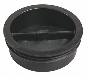 DRAIN SEAL BLACK POLYPROPYLENE 1-3/8 H by IPS Corporation