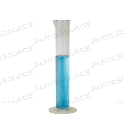 GRADUATED CYLINDER, 1000 ML, PLASTIC by Health Care Logistics (HCL)
