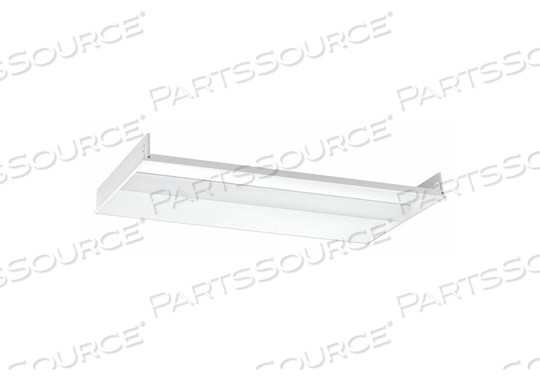 CONTEMPORARY LED 2X4 RECESSED TROFFER, 40W, 4800L, 4000K, 0-10V DIM, DLC by Hubbell Power Systems