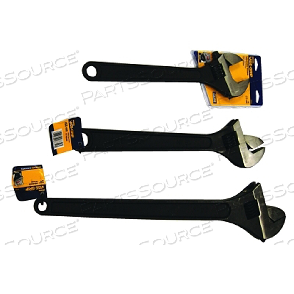 THREE-PIECE ADJUSTABLE WRENCH SET 