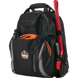 ARSENAL 5843 TOOL BACKPACK DUAL COMPARTMENT, 19"L X 16"W X 9"H, GRAY by Ergodyne