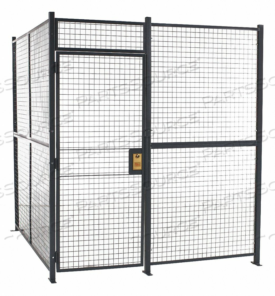 WOVEN PARTITION CAGE 16 FT 8INW 2 SIDED by WireCrafters WOVEN PARTITION CAGE 16 FT 8INW 2 SIDED by WireCrafters