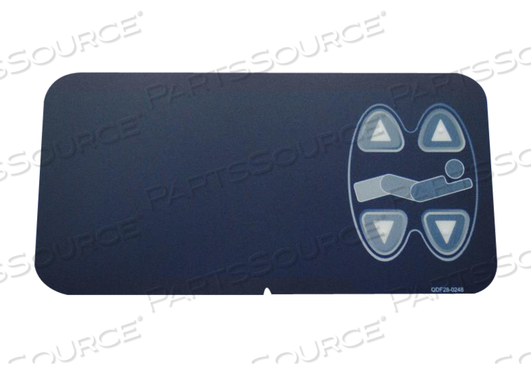 STICKER, RIGHT, SIDERAIL MODULE by Stryker Medical