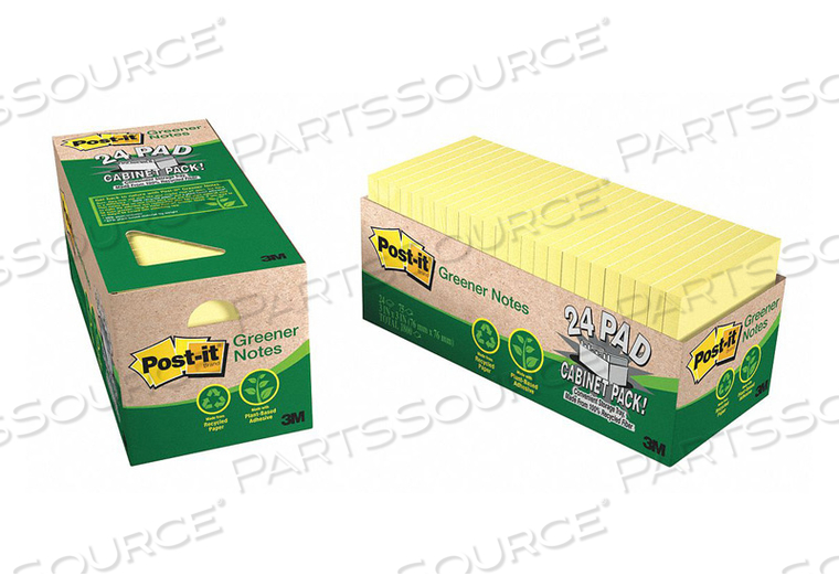 POST-IT NOTES 3INX3IN YELLOW by 3M Consumer