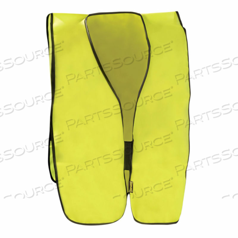 VALUE SOLID VEST HI-VIS YELLOW, XL 