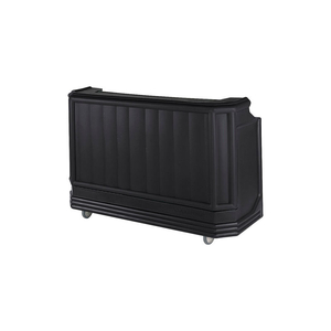 LARGE SIZE PARTIALLY EQUIPPED FOR SODA SERVICE, BLACK by Cambro
