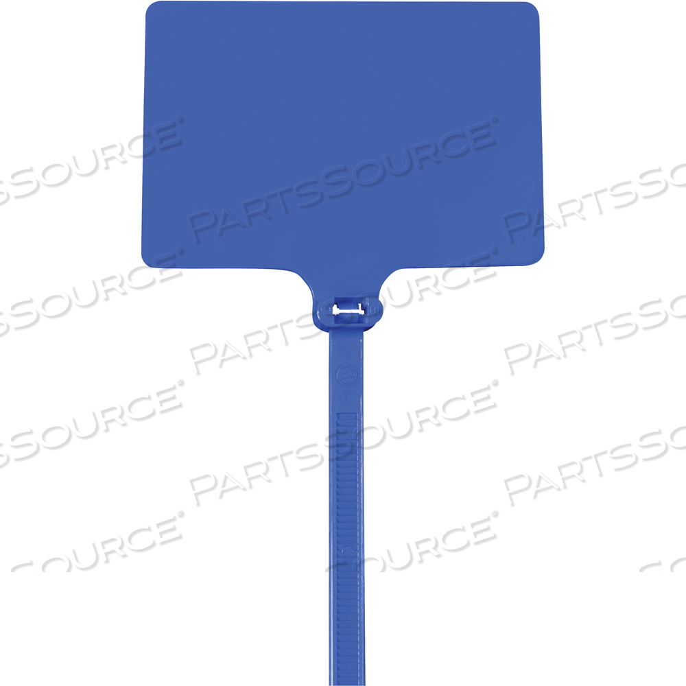 IDENTIFICATION CABLE TIES, 120#, 6", BLUE, 100/CASE by BOX Partners (Box Acquisitions, LLC)