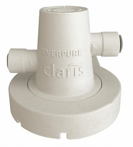 FILTER HEAD 3/8 IN QCF PLASTIC by Everpure (PENTAIR Foodservice)