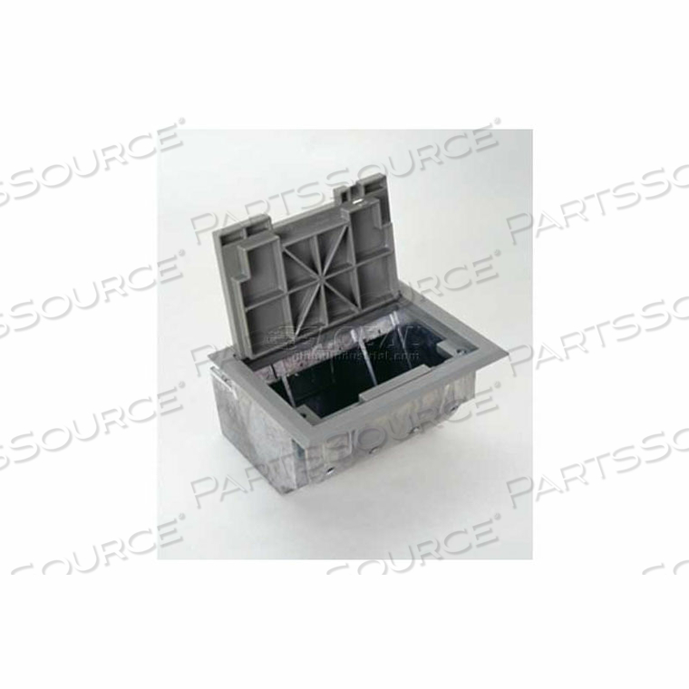 AF1-KC FLOOR BOX BOX W/BLACK CARPET COVER & TRIM by Wiremold AF1-KC FLOOR BOX BOX W/BLACK CARPET COVER & TRIM by Wiremold