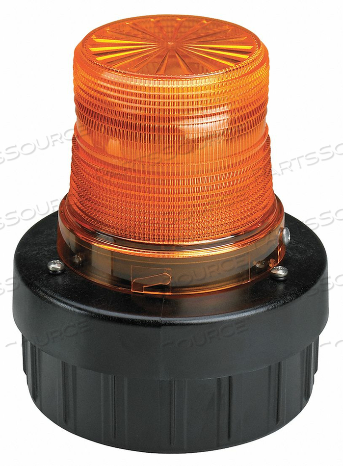 WARNING LIGHT W/SOUND LED AMBER 24VDC by Federal Signal