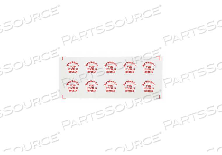 CALIBRATION LABEL RED/WHITE PK200 by Electromark CALIBRATION LABEL RED/WHITE PK200 by Electromark