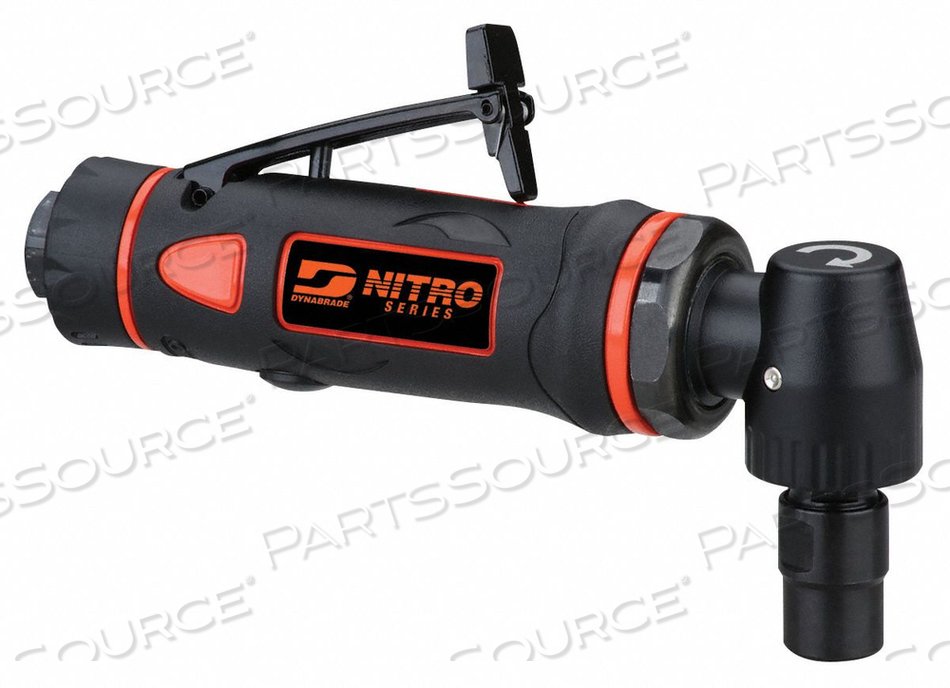 DIE GRINDER 0.3 HP RIGHT ANGLE 18 000RPM by Dynabrade DIE GRINDER 0.3 HP RIGHT ANGLE 18 000RPM by Dynabrade