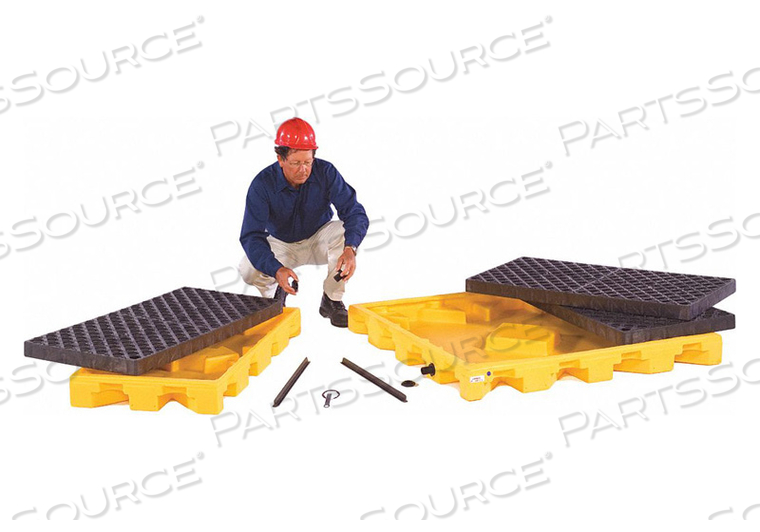 DRUM SPILL CONTAINMENT PALLET 52 L by Ultratech