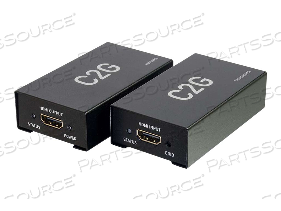 EXTENDER, BLACK, 164 FT MAXIMUM DISTANCE, (1) HDMI FEMALE, (1) RJ-45 FEMALE INPUT, (1) HDMI FEMALE, (1) RJ-45 FEMALE OUTPUT by Legrand AV (C2G) EXTENDER, BLACK, 164 FT MAXIMUM DISTANCE, (1) HDMI FEMALE, (1) RJ-45 FEMALE INPUT, (1) HDMI FEMALE, (1) RJ-45 FEMALE OUTPUT by Legrand AV (C2G)