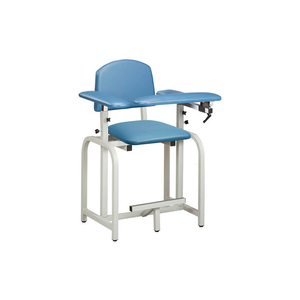 LAB X SERIES EXTRA-TALL BLOOD DRAWING CHAIR WITH PADDED ARMS by Clinton Industries, Inc