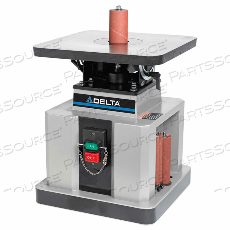 1/2HP HD BENCH OSCILLATING SPINDLE SANDER W/TILT TABLE 