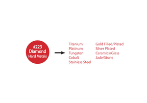 DIAMOND ABRASIVE DISC FOR HARD METALS by Mooney & Co., Inc. (formerly M.W. Mooney & Co., Inc.)