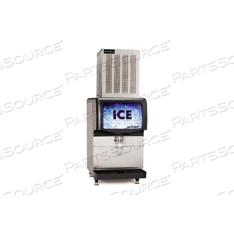 ICE MAKER, SOFT, CHEWABLE ICE CRYSTALS, APPROX 684 LB / DAY PRODUCTION by Ice-O-Matic