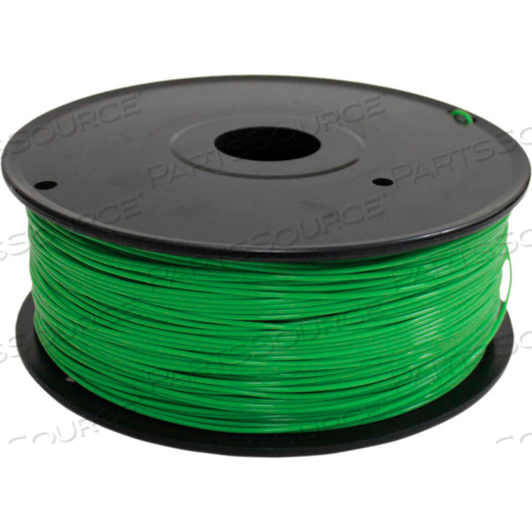 PLA 3D PRINTER BASIC FILAMENT, 1.75MM, 1 KG, GREEN by 3D Stuffmaker