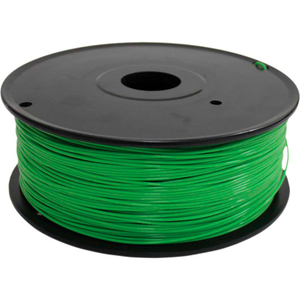 PLA 3D PRINTER BASIC FILAMENT, 1.75MM, 1 KG, GREEN by 3D Stuffmaker