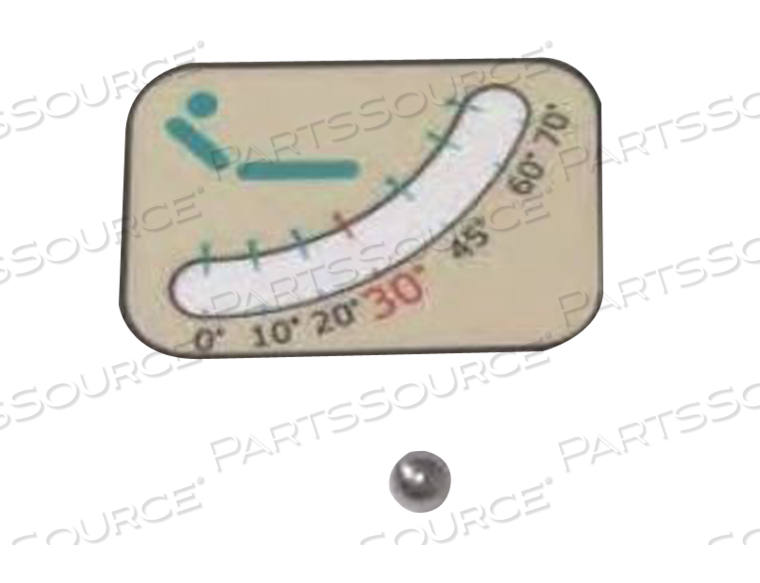 PR HEAD ANGLE OVERLAY COMPLETE SERVICE KIT FOR SPIRIT PLUS BED/SPIRIT SELECT BED by Stryker Medical