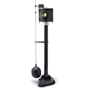 PEDESTAL SUMP PUMP, 1/3 HP, 3000 GPH by Eco Flo Products Inc