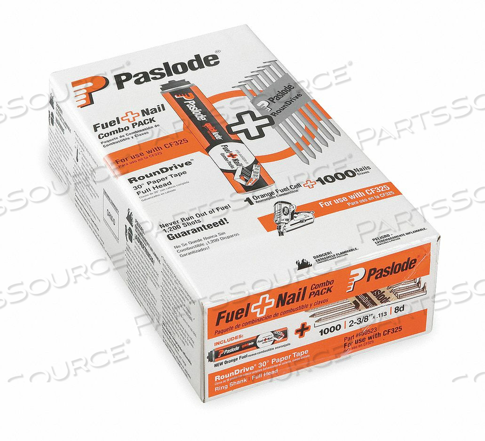 FUEL CELL FRAMING NAIL 3 IN PK1000 by Paslode FUEL CELL FRAMING NAIL 3 IN PK1000 by Paslode