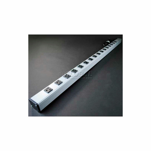 UL404BD MULTI-OUTLET POWER UNIT, 125V, 15A, 48"L, 16 OUTLETS, 15' CORD by Wiremold