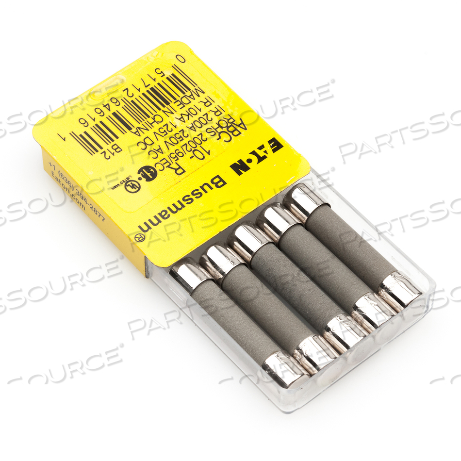 FUSE, 10 A, 5/BOX by STERIS Corporation FUSE, 10 A, 5/BOX by STERIS Corporation
