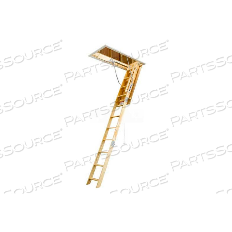 W2210 WernerCo 10' CEILING WOOD ATTIC LADDER 221/2"W X 54"L