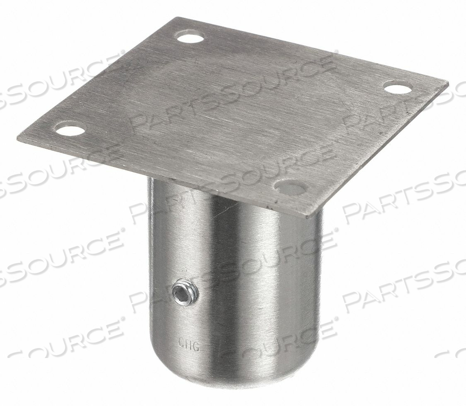 S/S LEG SOCKET 3-1/2 X 3-1/2 WELDED MO by Component Hardware