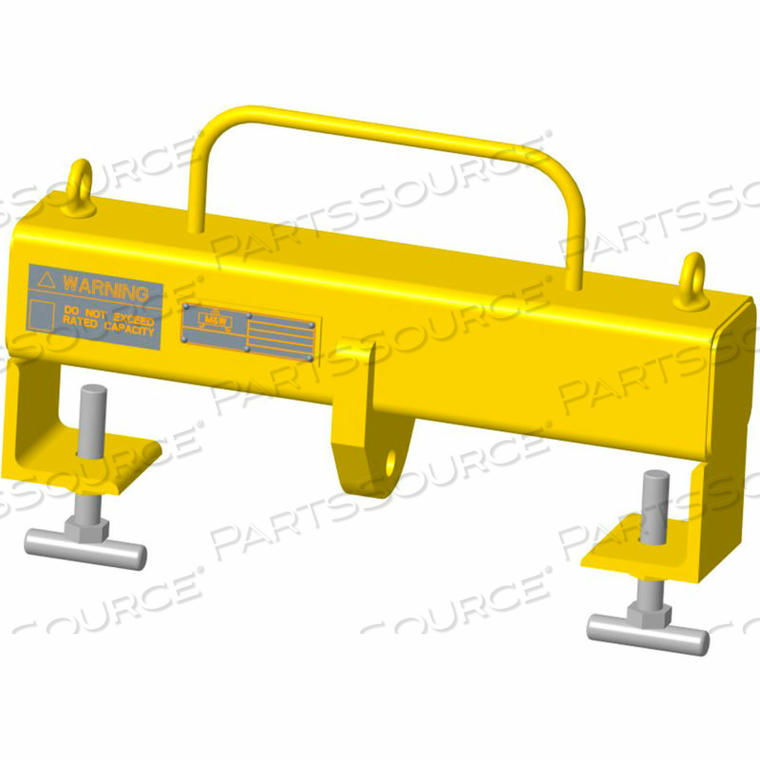 SGL HOOK FORKLIFT BEAM - 10,000 LB. CAPACITY by Machining & Welding By Olsen, Inc.