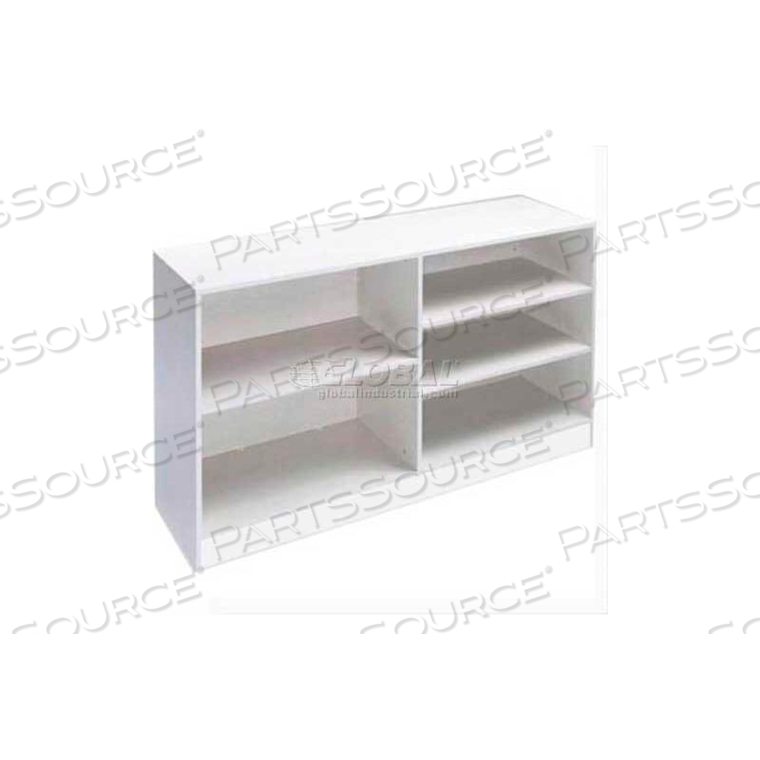 WRAP COUNTER, WHITE, 72"W X 18"D X 38"H by Amko Displays LLC WRAP COUNTER, WHITE, 72"W X 18"D X 38"H by Amko Displays LLC