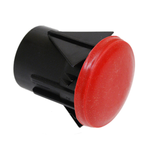 SWITCH, PUSH-BUTTON, RED, 125/250V by Ayr King