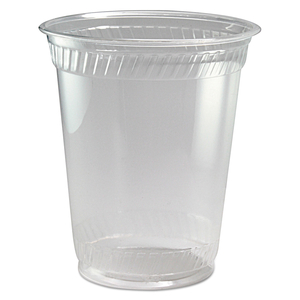 GREENWARE COLD DRINK CUPS, 12 OZ TO 14 OZ, CLEAR, SQUAT, 1,000/CARTON by Fabrikal