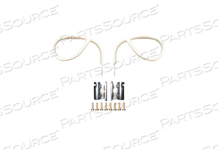 GRAB BAR KIT, SVC, WITH LEFT & RIGHT SUPPORTS, FOR USE WITH: FOR HIGH/LOW TABLE by Brewer Company