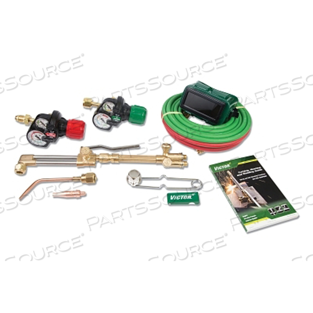 0384-2111 VICTOR® JOURNEYMAN® II TOTE OUTFIT, HEAVY-DUTY, ACETYLENE by Victor