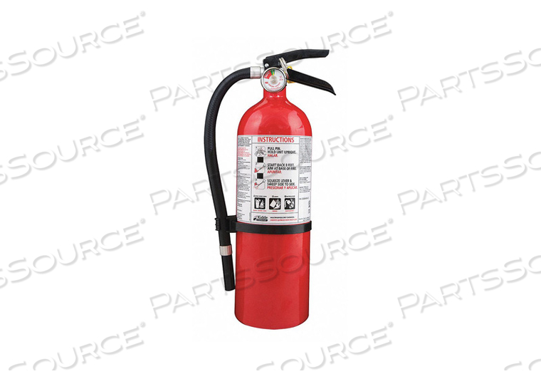 FIRE EXTINGUISHER 16-13/16 H by Kidde FIRE EXTINGUISHER 16-13/16 H by Kidde