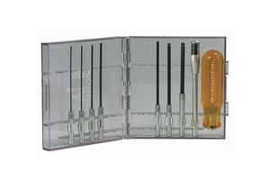 PREC.DRIVER SET BALL HEX METRIC 9 PCS. by Xcelite PREC.DRIVER SET BALL HEX METRIC 9 PCS. by Xcelite