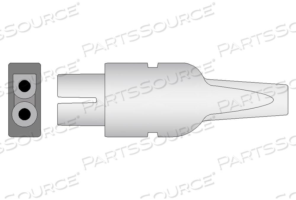GE HEALTHCARE > MARQUETTE COMPATIBLE EKG LEADWIRE 10 LEADS BANANA BAG OF 1 