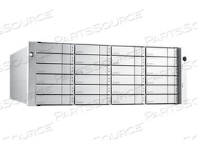 VTRAK J5800SD, HARD DRIVE ARRAY, 288 TB, 24 BAYS (SATA-600 / SAS-3), HDD 12 TB X 24, SAS 12GB/S (EXTERNAL), RACK-MOUNTABLE, 4U by Promise