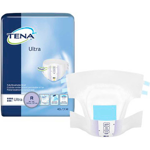 TENA ULTRA BRIEFS, SIZE REGULAR, 40"- 50" WAIST SIZE, LAVENDER, 80/CASE by Essity HMS North America Inc