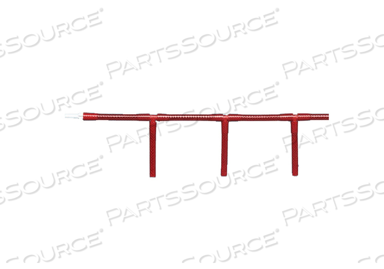 SUCTION MANIFOLD, CANISTER, MEDI-VAC®, TRANSPARENT RED, 4 NUMBER OF CANISTER by Cardinal Health 200, LLC