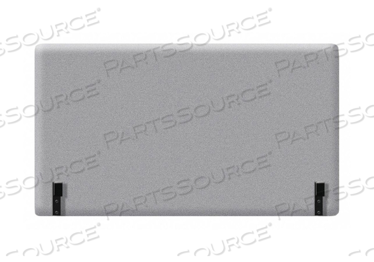 BACK SUPPORT 30 W X 20 H GRY UPHOLSTERY by Duobed