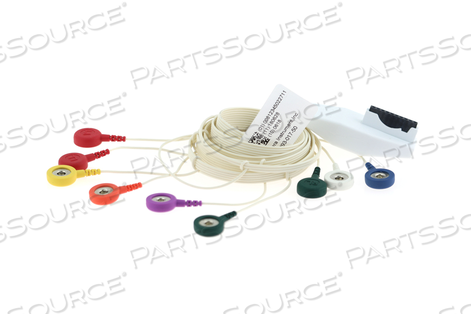 ECG 12-LEAD PATIENT CABLE WITH 10 WIRE AHA FOR H12+ DIGITAL HOLTER RECORDER by Mortara Instrument, Inc ECG 12-LEAD PATIENT CABLE WITH 10 WIRE AHA FOR H12+ DIGITAL HOLTER RECORDER by Mortara Instrument, Inc