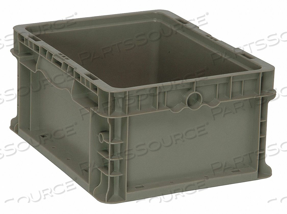 WALL CONTAINER 12 IN L 15 IN W GRAY by Quantum Storage Systems