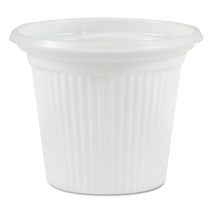 PLASTIC CONDIMENT CUPS, 0.75 OZ, TRANSLUCENT, 250/SLEEVE, 20 SLEEVES/CARTON by Plastifar